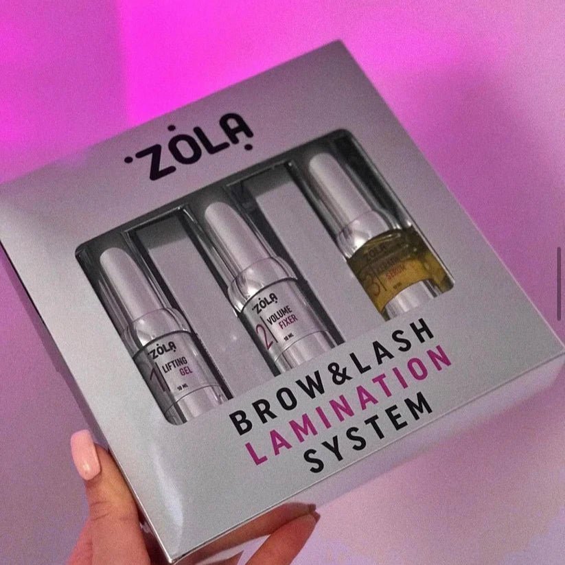 SISTEMA DE LAMINACIÓN DE CEJAS Y PESTAÑAS ZOLA. KIT PLATEADO. TGA (6 - 13 minutos) - Top Pestañaszola