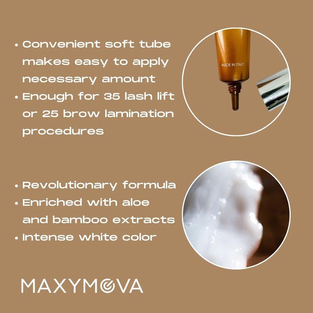 STEP 1 LIFT SUPREME PARA LAMINACIÓN DE CEJAS Y PESTAÑAS, tubo de 10 ml - Top PestañasMaxymova