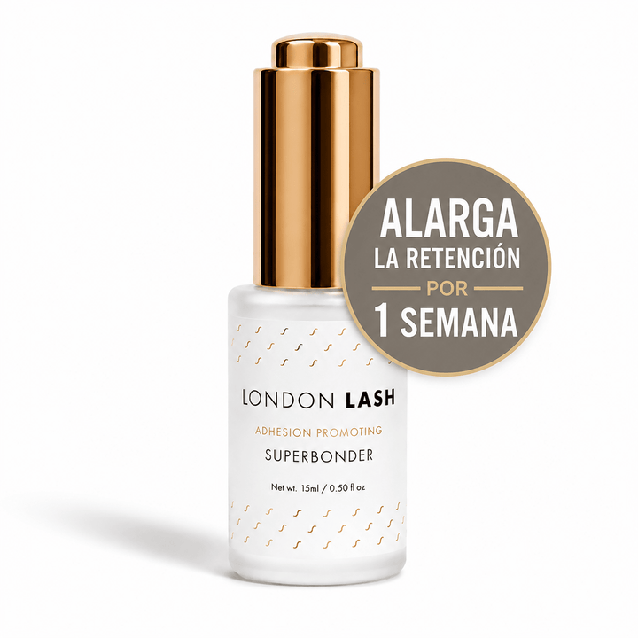 Superbonder "London Lash Pro" 15ml, sellador, Maximiza la retención - Top PestañasLondon Lash Pro