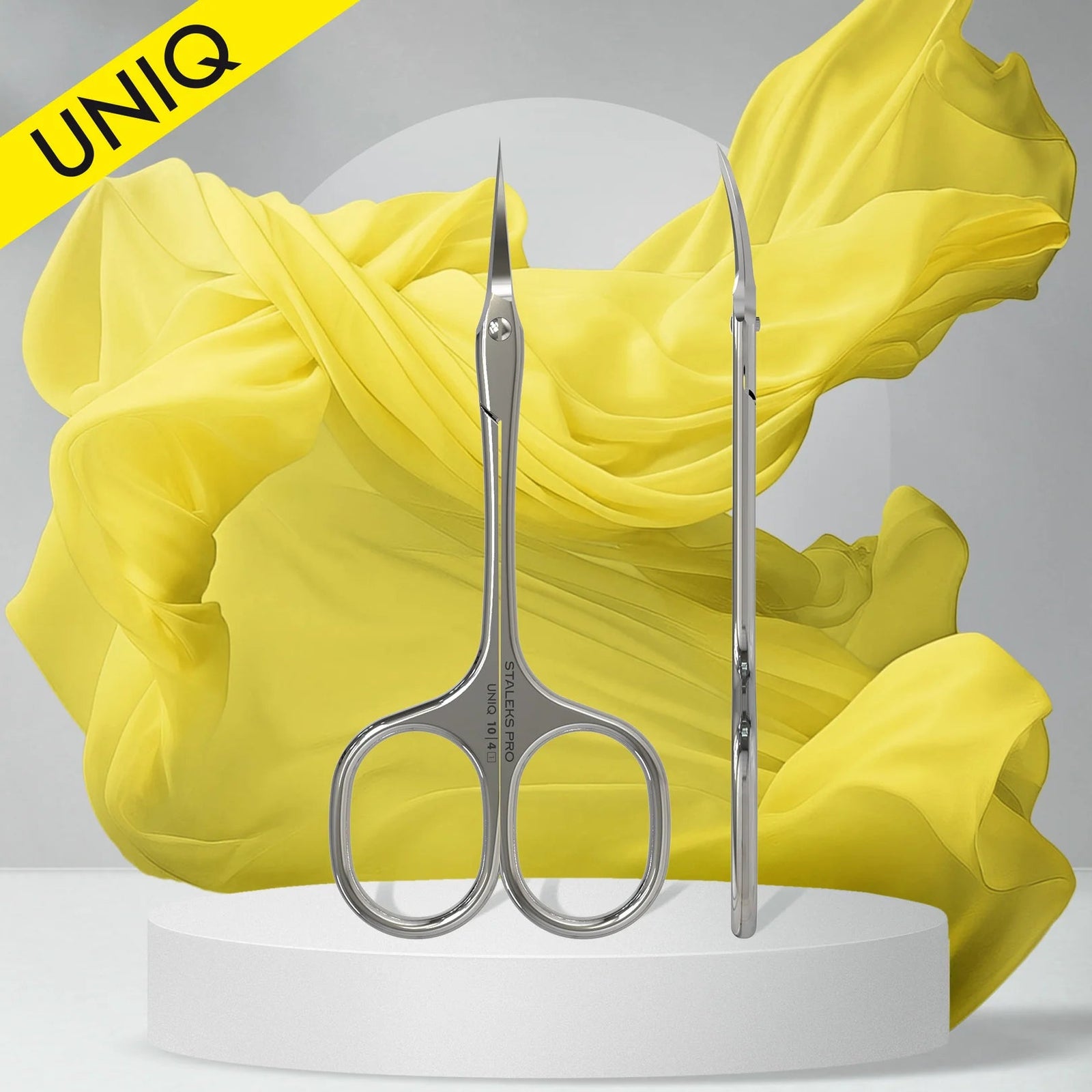 Tijeras Profesionales Para Cutícula "Ballerina" UNIQ 10 TYPE 4 - Top PestañasStaleks
