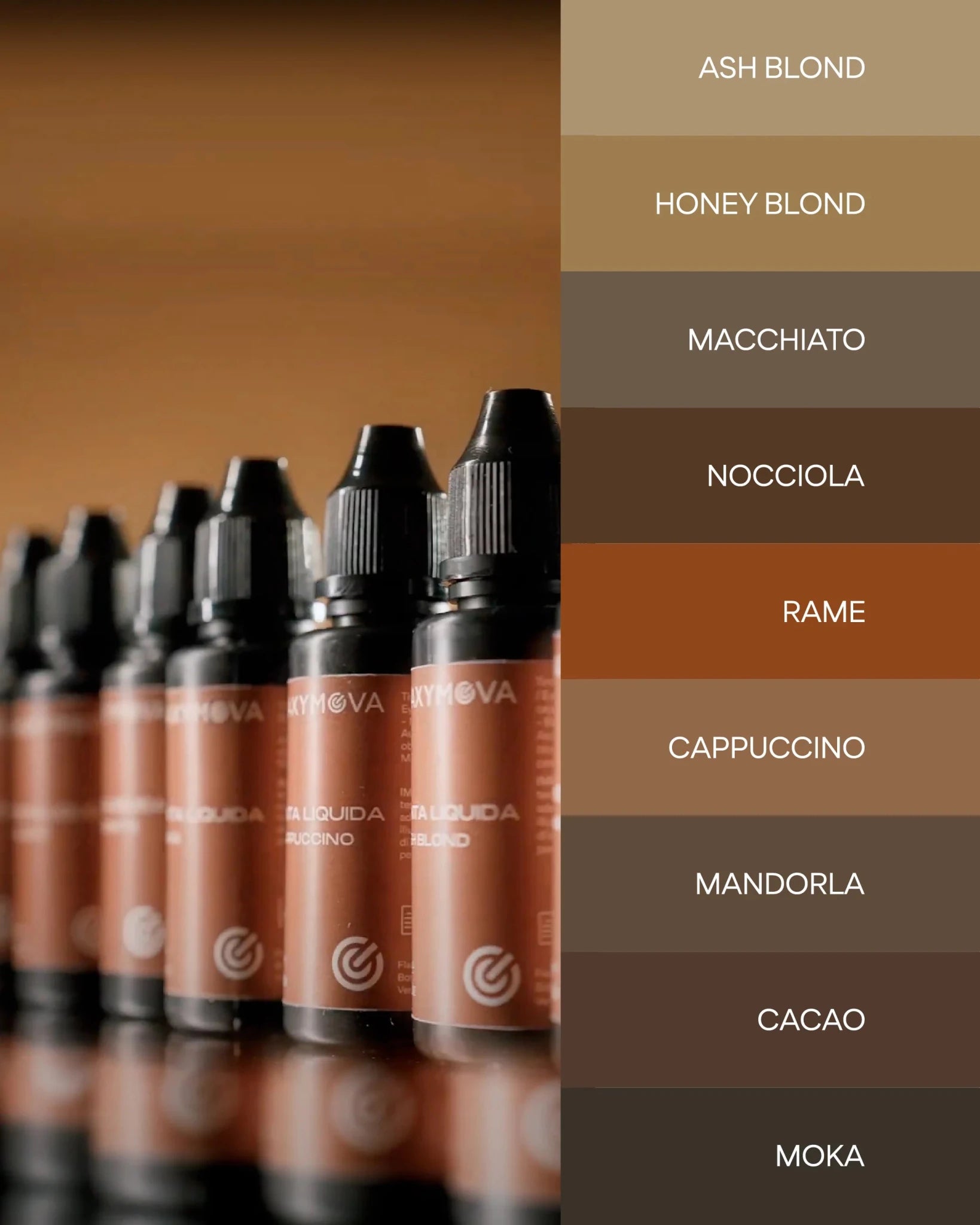 TINTA LÍQUIDA para Cejas - Colores Intensos, 15ml Maxymova - Top PestañasMaxymova