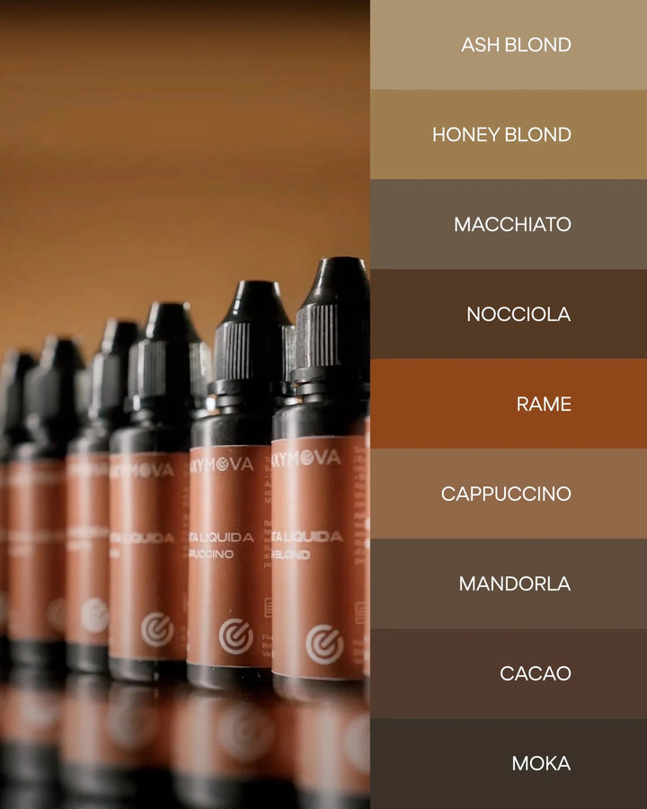 TINTA LÍQUIDA para Cejas - Colores Intensos, 15ml Maxymova - Top PestañasMaxymova