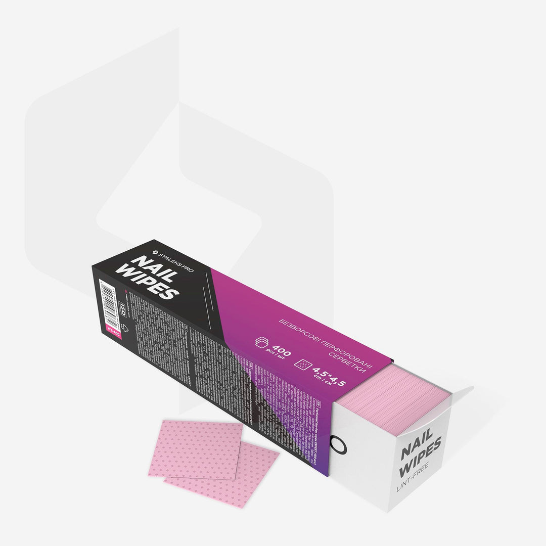 Toallitas perforadas sin pelusa EXPERT Staleks (400 uds) - Top Pestañasstaleks