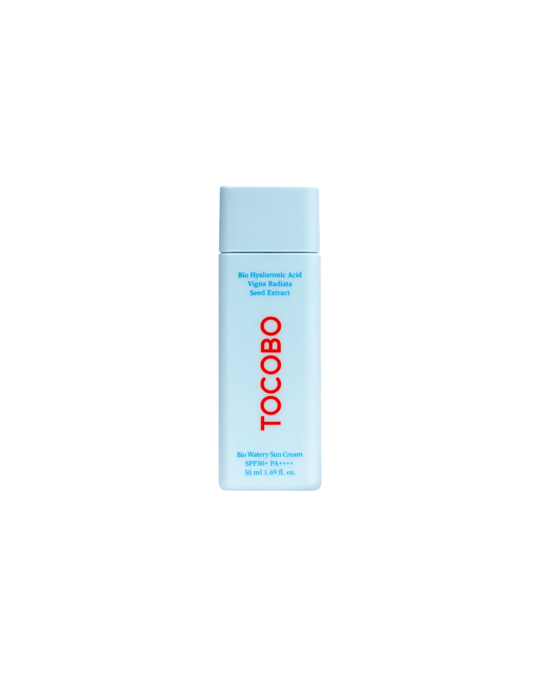 TOCOBO Bio Watery Sun Cream SPF50+ PA++++ — protector solar, 50 ml - Top PestañasKorean Beauty