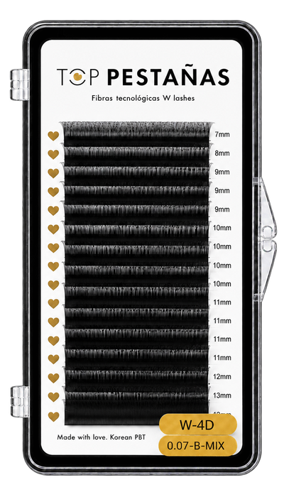 Fibras Tecnológicas Top Pestañas W Lashes 4D