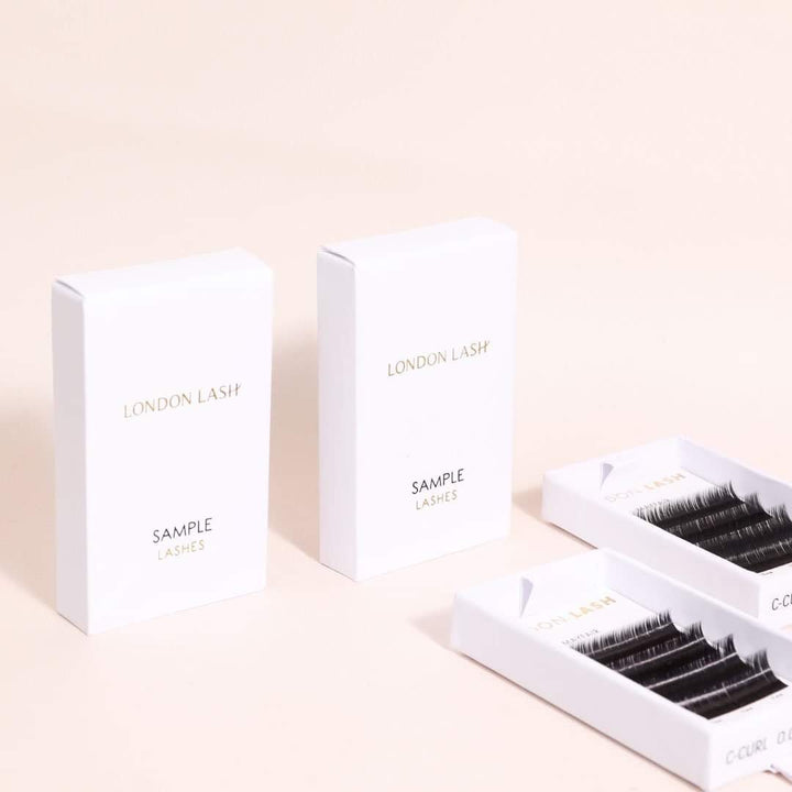 Volumen ruso “Mayfair mink” sample size (4 filas de muestra) - Top PestañasLondon Lash Pro