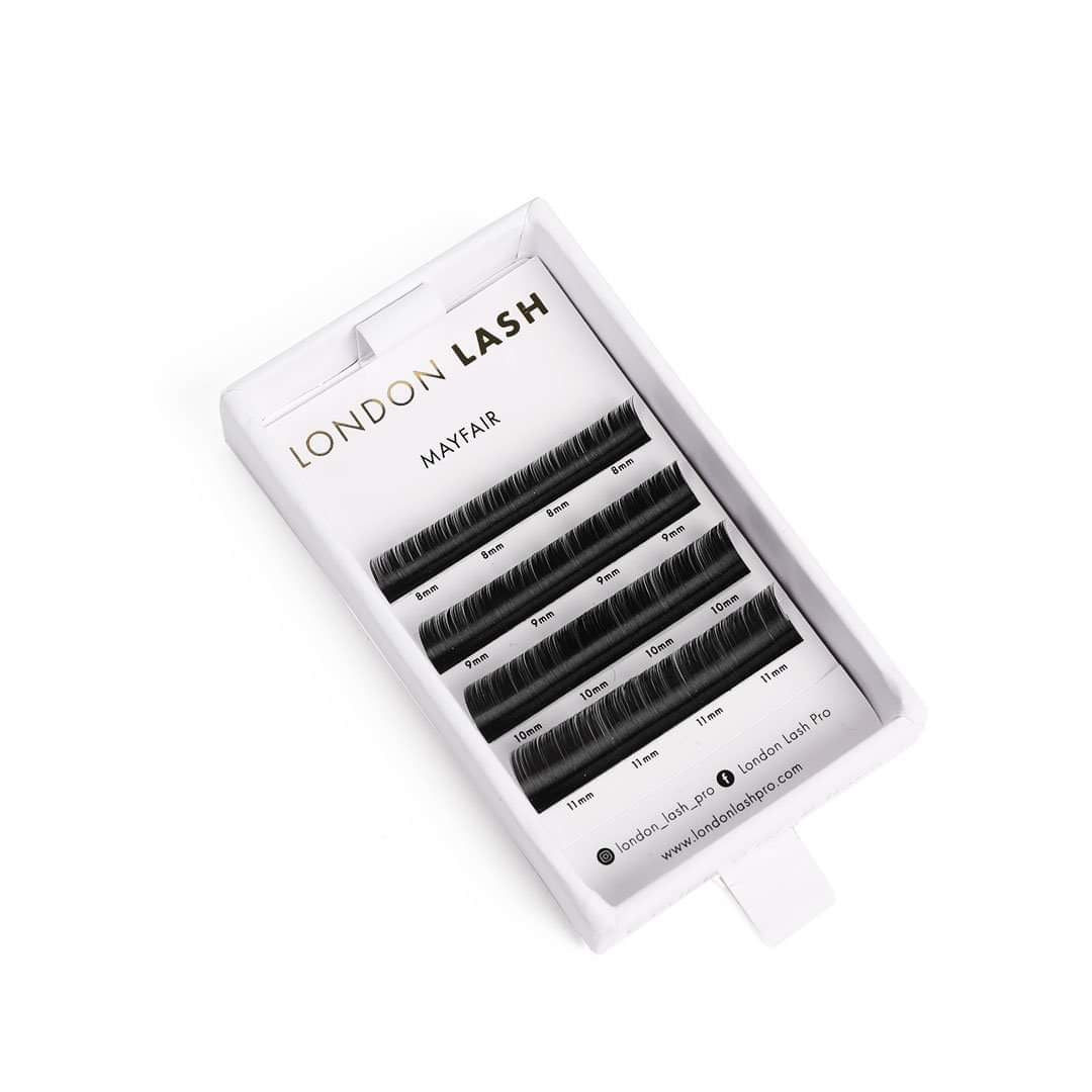 Volumen ruso “Mayfair mink” sample size (4 filas de muestra) - Top PestañasLondon Lash Pro