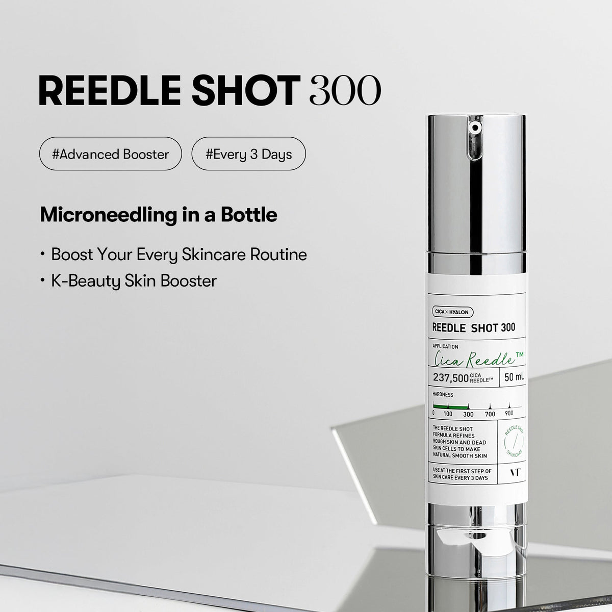 VT Cosmetics Reedle Shot 300 — sérum con microespículas, 50 ml - Top PestañasKorean Beauty