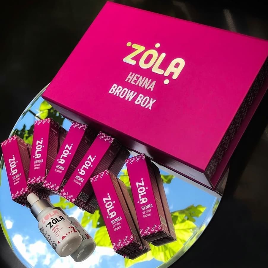 Zola henna BOX MINI - Top Pestañaszola