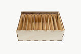 Caja de almacenamiento “Top Pestañas Lashbox” incluye 10 paletas