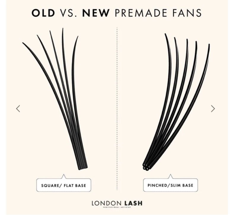 10D Mayfair "Londo Lash Pro" premade fans (640 /box) - Top PestañasLondon Lash Pro