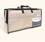Nueva Almohada "London Lash Pro", memory foam, ergonomic design, antibacterial
