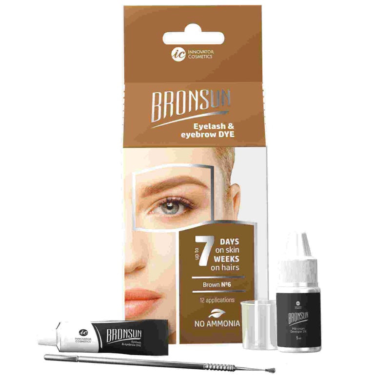 Home kit BRONSUN® gel tinte para cejas y pestañas