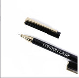 Bolígrafo con punta fina "London Lash Pro" para apuntar encima de los parches